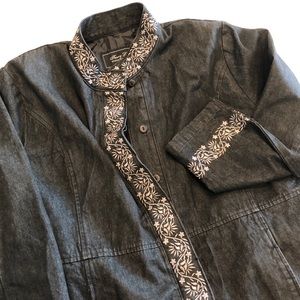 TERRY LEWIS Denim Coat